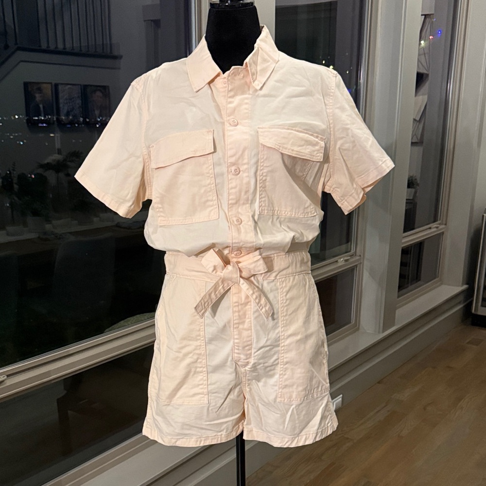 Levi's Cream Utility Romper